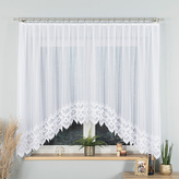 Dekorační oblouková krátká záclona FELICJA 160 bílá 300x160 cm MyBestHome