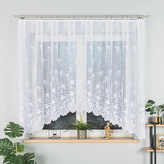 Dekorační oblouková krátká záclona MARZENA 160 bílá 300x160 cm MyBestHome