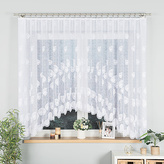 Dekorační oblouková krátká záclona NORA 160 bílá 300x160 cm MyBestHome