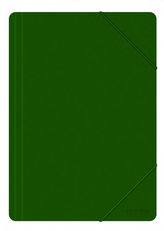 Dosare PP cu elastic A4 500 µm - verde
