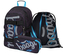 BAAGL SET 3 Skate Bluelight: rucsac, penar, sac