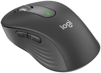 Logitech M650 - Graphite / mouse / optical / wireless / bluetooth / SilentTouch / gray