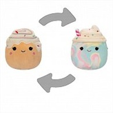 Squishmallows 2în1 - Frappé Kelen și rulou cu scorțișoară Rease