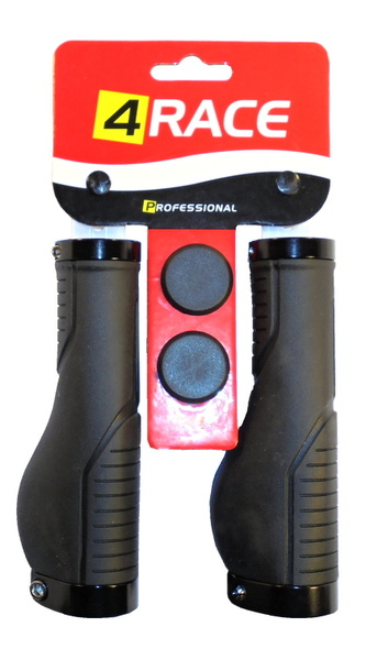 gripy 4RACE ergo 2xFIX objímka neagră