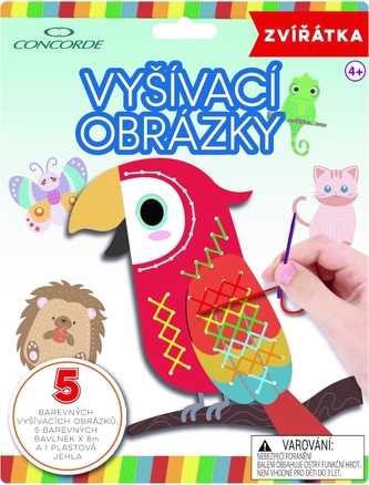 Tablouri pentru brodat CONCORDE Animăluțe