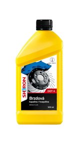 Lichid de frână DOT 4, 500 ml SHERON