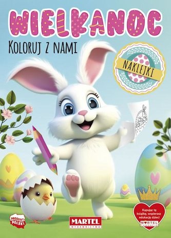 Paște. Colorează cu noi cu autocolante