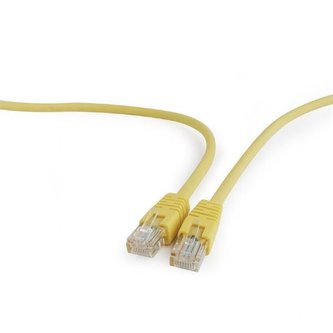 Gembird patch cable CAT5e, UTP, 5 m, yellow
