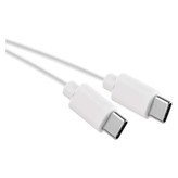 Cablu USB-C 2.0 / USB-C 2.0, EMOS SM7027W, 1 m, alb