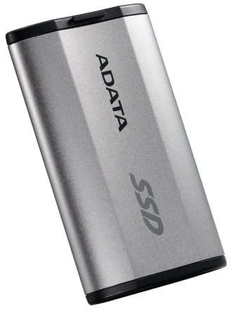 ADATA SD810 1TB SSD / External / USB 3.2 Type-C / 2000MB/s Read/Write / silver-gray