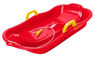 Bol din plastic SINGLE, roșu