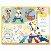 Djeco Set creativ - Cree-ți propriile tale litere
