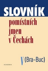 Dicționarul numelor localităților din Cehia V