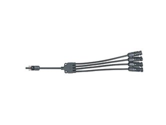Cablu TIPA MC4 splitter 1x socket/4x plug 30cm