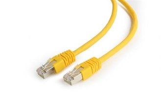 Cablu patch Gembird Cat6 FTP, 0,25 m, galben