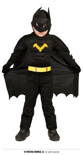 Kostým Batboy  Black hero Batman 7-9 let