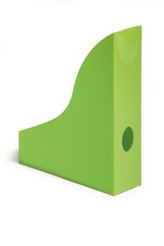 Suport pentru reviste "Basic", verde, plastic, 73 mm, DURABLE