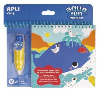 Coloring book "Aqua Fun", apă, APLI