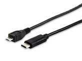 Cablu adaptor USB-C-USB MicroB 2.0, 1 m, EQUIP 12888407