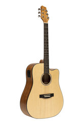 Stagg SA25 DCE SPRUCE, chitară electro-acustică tip Dreadnought
