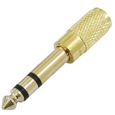 Adaptor, jack 6,35 mm plug stereo - jack 3,5 mm priză stereo
