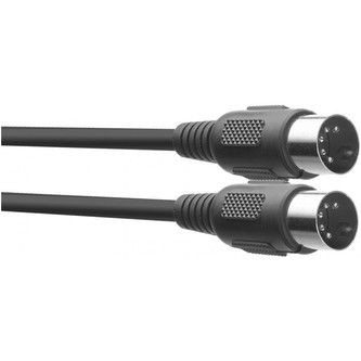 Stagg SMD3 E, cablu MIDI DIN/DIN, 3 m