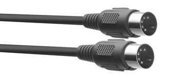 Stagg SMD2 E, cablu midi DIN/DIN, 2 m