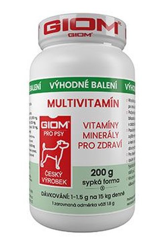 Giom S pes Multivitamin 200g plv