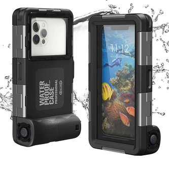 Husă impermeabilă universală IPX8 Diving Waterproof Case Black