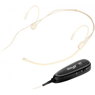 Stagg SUW 12H-BE, set microfon wireless pe cap 2,4 GHz UHF