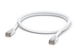 Ubiquiti cablu patch, exterior, STP, Cat5e, 1 m, alb