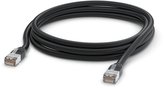 Ubiquiti Patch kabel, venkovní, STP, Cat5e, 3m, černá