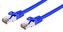C-TECH kabel patchcord Cat6, FTP, modrý, 2m