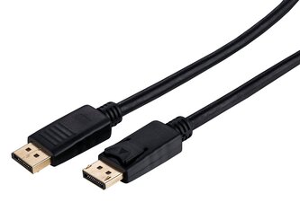Cablu C-TECH DisplayPort 1.2, 4K@60Hz, M/M, 0,5 m