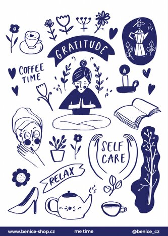 Be Nice autocolante Me time