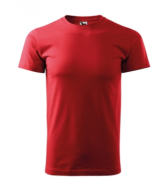Triko pánské Malfini Basic - červené, 3XL