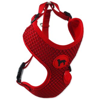 Ham Active Dog Mellow S roșu 1,5x35-47cm