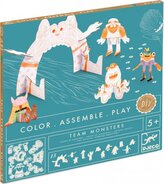 DJECO Set 3D - Echipa monștrilor