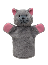Pisică 25 cm, marionetă sonoră