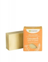 laSaponaria Săpun solid de măsline BIO - mușețel și germeni de grâu (100 g)