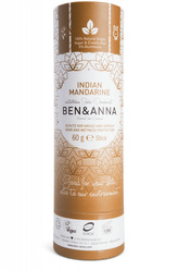 Ben & Anna Deodorant solid BIO (60 g) - mandarină indiană
