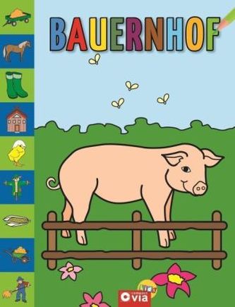 Bauernhof, Malbuch