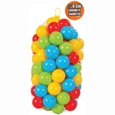 Bile din plastic 6 cm - 100 buc