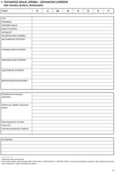 Jurnal pentru echipamente de ridicat, A4, 40 file