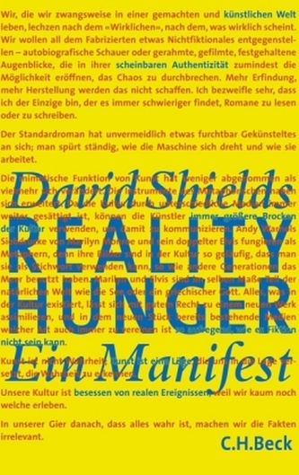 Reality Hunger