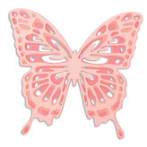 SIZZIX Thinlits șabloane metalice de decupaj - Aripi complexe de fluture, 3 buc