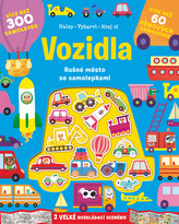 Vozidla - Rušné město se samolepkami