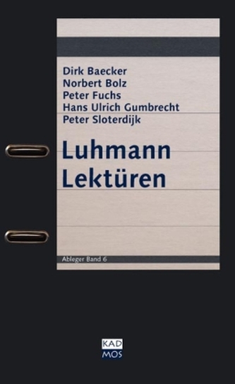 Lecturi Luhmann