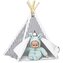 Vilac Mini tipi teepee în dungi