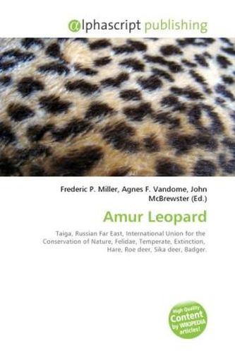 Leopardul Amur